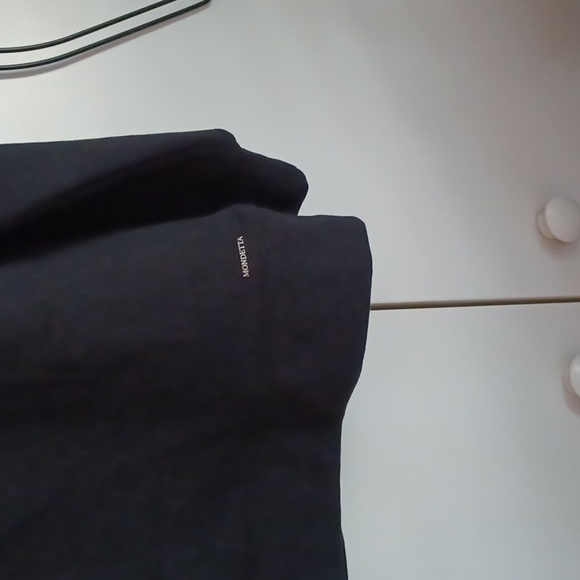 Mondetta, Black Womens pullover long sleeve 2 button sweatshirt. SZ. XS. - Picture 3 of 6